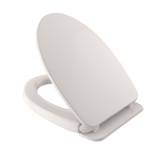 TOTO® SoftClose Non Slamming, Slow Close Elongated Toilet Seat and Lid, Colonial White - SS124#11