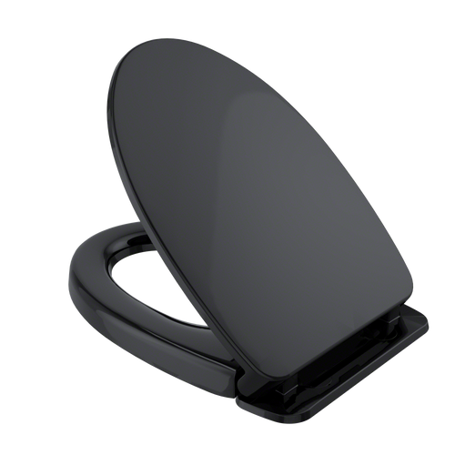 TOTO® SoftClose Non Slamming, Slow Close Elongated Toilet Seat and Lid, Ebony - SS124#51