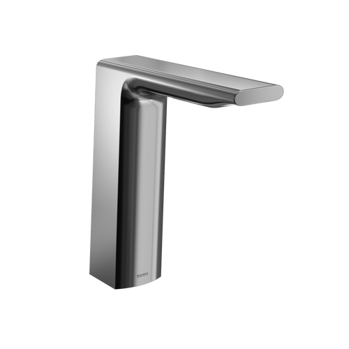 TOTO® Libella Semi-Vessel AC Powered 0.5 GPM Touchless Bathroom Faucet, 10 Second On-Demand Flow, Polished Chrome - T23M51A#CP