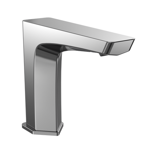 TOTO® GE AC Powered 0.5 GPM Touchless Bathroom Faucet with Thermostatic Mixing Valve, 20 Second Continuous Flow, Polished Chrome - T20S53AT#CP