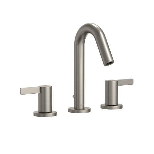 TOTO® GF Series 1.2 GPM Two Lever Handle Widespread Bathroom Sink Faucet, Brushed Nickel  - TLG11201UA#BN