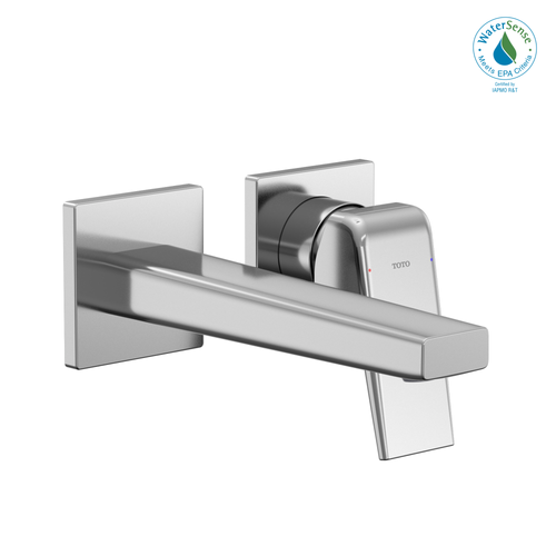 TOTO® GB 1.2 GPM Wall-Mount Single-Handle Bathroom Faucet with COMFORT GLIDE Technology, Polished Chrome - TLG10307U#CP