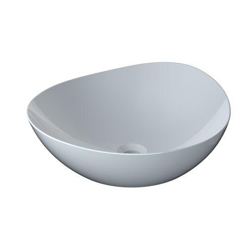 TOTO® Kiwami® Asymmetrical Vessel Bathroom Sink with CEFITONTECT, Cotton White - LT477G#01