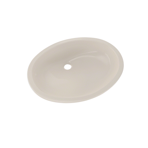 TOTO® Dantesca® Oval Undermount Bathroom Sink with CEFIONTECT, Sedona Beige - LT597G#12