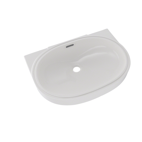 TOTO® Oval 19-11/16" x 13-3/4" Undermount Bathroom Sink with CEFIONTECT, Colonial White - LT546G#11