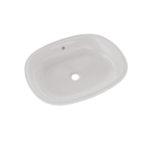 TOTO® Maris 20-5/16" x 15-9/16" Oval Undermount Bathroom Sink with CEFIONTECT, Colonial White - LT481G#11