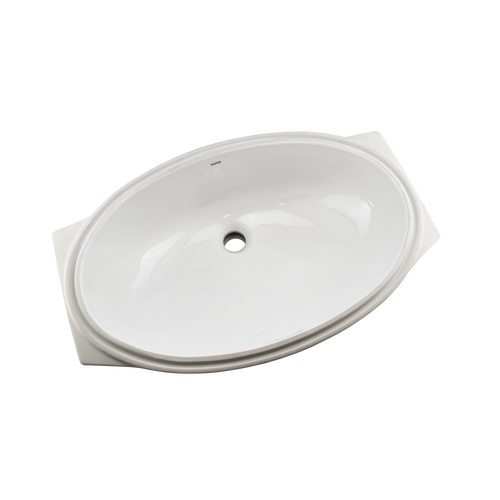 TOTO® 24" Oval Undermount Bathroom Sink with CEFIONTECT®, Cotton White - LT1506G#01