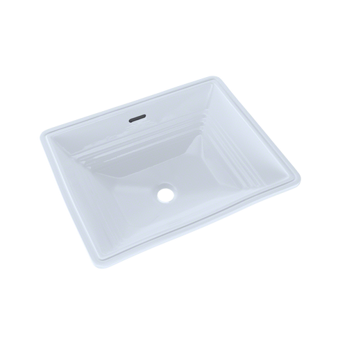 TOTO® Promenade® Rectangular Undermount Bathroom Sink, Cotton White - LT533#01