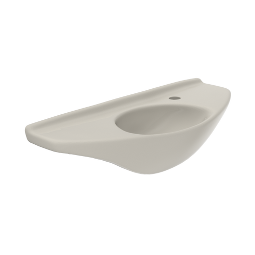 TOTO® Oval Wall-Mount Bathroom Sink with CEFIONTECT, Sedona Beige - LT650G#12