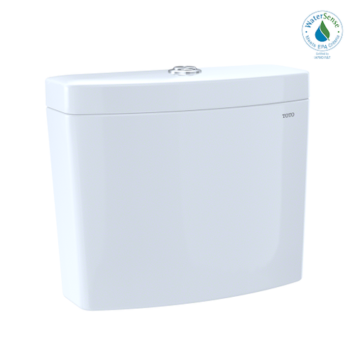 TOTO® Aquia® IV Dual Flush 1.28 and 0.9 GPF Toilet Tank Only with WASHLET®+ Auto Flush Compatibility, Cotton White - ST446EMNA#01