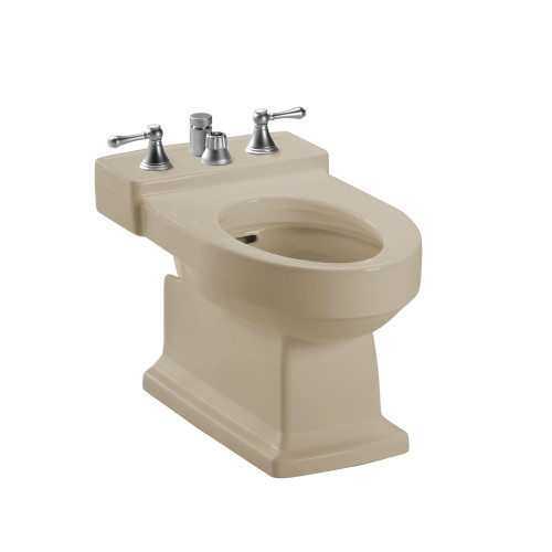 TOTO® Lloyd® Deck Mount Vertical Spray Flushing Rim Bidet, Cotton White - BT930B#03