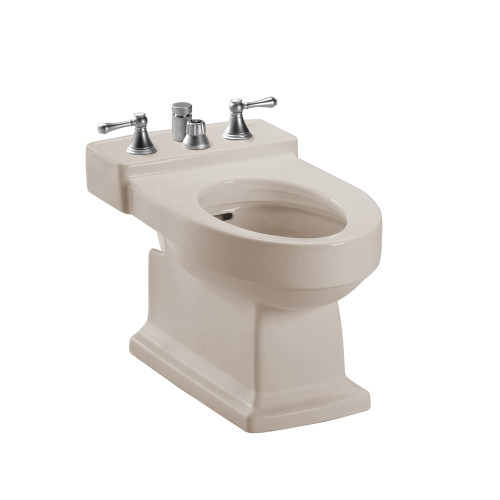 TOTO® Lloyd® Deck Mount Vertical Spray Flushing Rim Bidet, Cotton White - BT930B#12