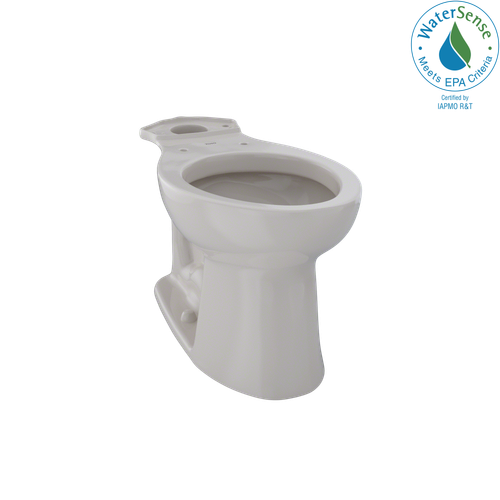 TOTO® Entrada™ Universal Height Elongated Toilet Bowl, Sedona Beige - C244EF#12