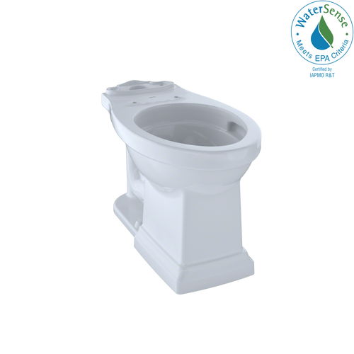 TOTO® Promenade® II Universal Height Toilet Bowl with CEFIONTECT, Cotton White - C404CUFG#01