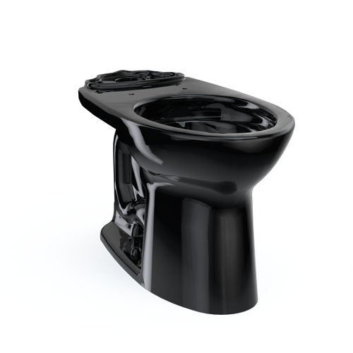 TOTO® Drake® Elongated Universal Height Universal Height TORNADO FLUSH® Toilet Bowl, Ebony - C776CEF#51