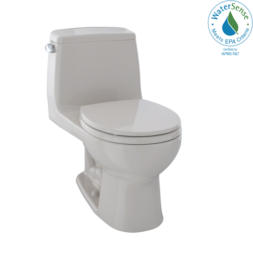 TOTO® Eco UltraMax® One-Piece Round Bowl 1.28 GPF Toilet, Sedona Beige - MS853113E#12