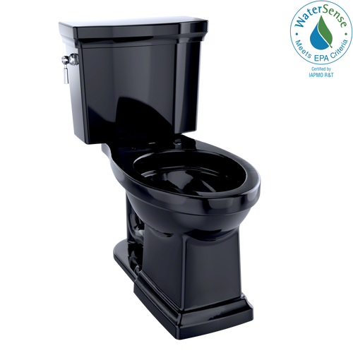 TOTO® Promenade® II 1G® Two-Piece Elongated 1.0 GPF Universal Height Toilet, Ebony - CST404CUF#51