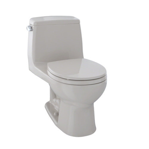 TOTO® Ultimate® One-Piece Round Bowl 1.6 GPF Toilet, Sedona Beige - MS853113#12