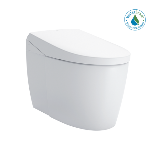 TOTO® Neorest® As Dual Flush 1.0 Or 0.8 Gpf Toilet With Integrated Bidet Seat And Ewater+, Cotton White - MS8551CUMFG#01