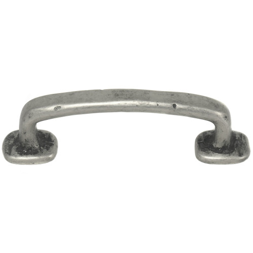 MNG Hardware 5" Pull - Riverstone - Distressed Pewter - 84664