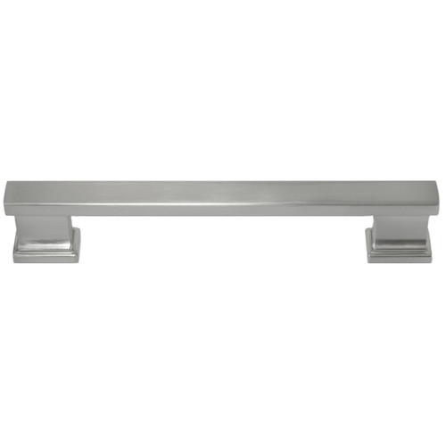 MNG Hardware 17728 128mm Pull - Park Avenue - Satin Nickel