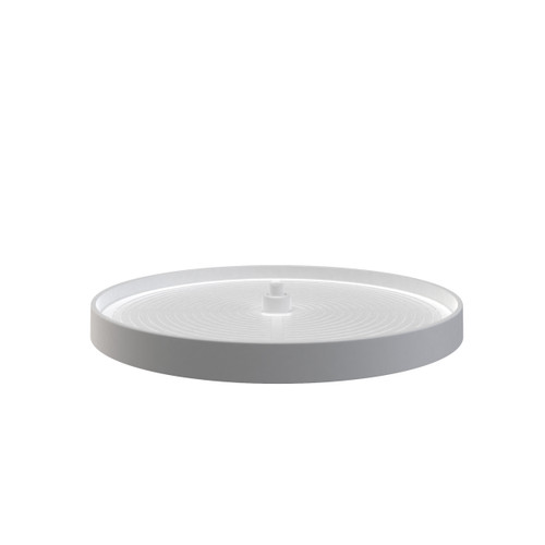 Rev-A-Shelf Polymer Full-Circle 1-Shelf Lazy Susan w/Bottom Mount Hardware for Corner Base Cabinets - LD-2061-24BM-11-1