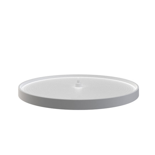 Rev-A-Shelf Polymer Full-Circle 1-Shelf Lazy Susan w/ Bottom Mount Hardware for Corner Base Cabinets - LD-2061-32BM-11-1