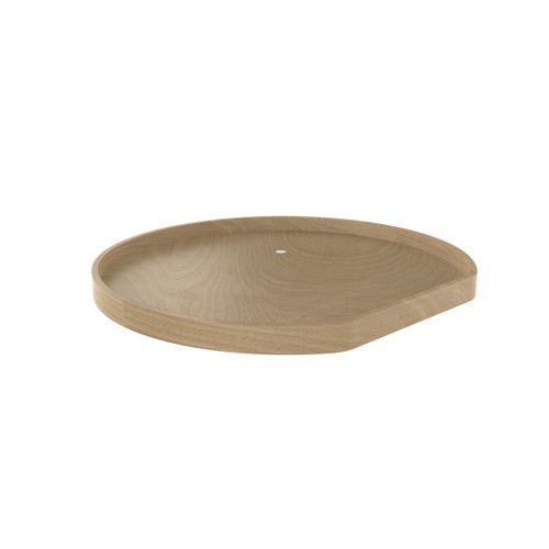 Rev-A-Shelf Banded Wood D-Shaped Lazy Susan Shelf for Corner Base Cabinets - LD-4BW-201-32-1