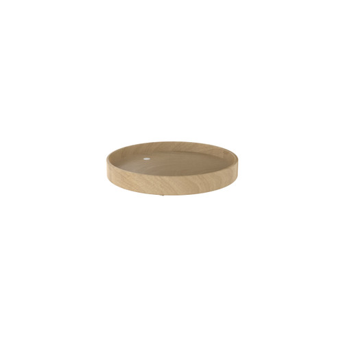 Rev-A-Shelf Natural Wood Full-Circle Lazy Susan Shelf for Corner Wall Cabinets - LD-4NW-001-18-1