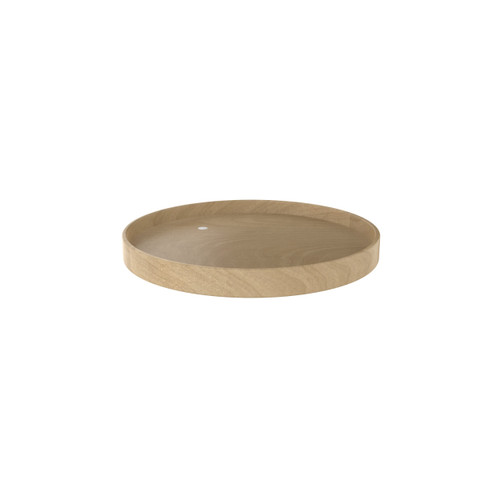 Rev-A-Shelf Natural Wood Full-Circle Lazy Susan for Corner Base Cabinets w/ Swivel Bearing - LD-4NW-001-24B-1