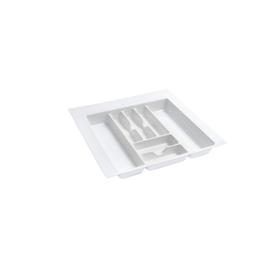 Rev-A-Shelf Polymer Trim-to-Fit Glossy Drawer Insert Cutlery Organizer - GCT-4W-52