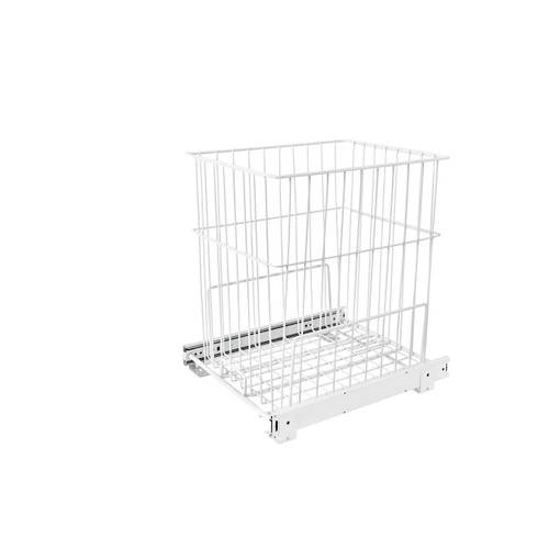 Rev-A-Shelf Steel Wire Pullout Hamper for Vanity/Closet Applications - HRV-1520 S
