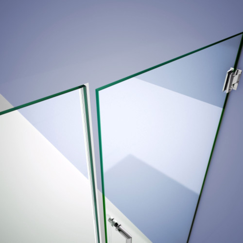 Dreamline 63010100-2032 JT015-10, Clear Inline Strike Vinyl, 80 in. Length, for 3/8 in. (10 mm.) Glass Shower Door