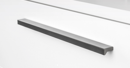 Viefe Angle - cc192L300mm Metal Grey Door Handle - 0077192LM23