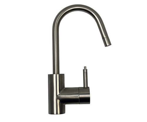 Mountain Plumbing MT1900-NL/PVDBRN Single Handle Hot & Cold Faucet - PVD Brushed Nickel