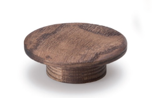 Viefe Echo - D60mm Brown Brushed Knob - 0166060W08