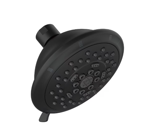 Gerber D460034BS Florin 4 1/2" Five Function Showerhead 1.75gpm - Satin Black