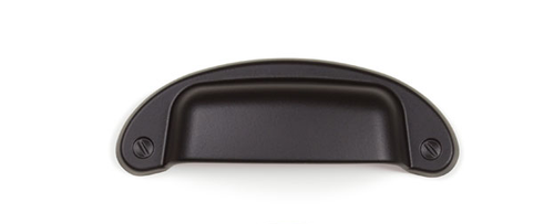 Viefe 86 PETRA - CC64L97mm Matte Black Cup Pull Handle - 0390064ZM2