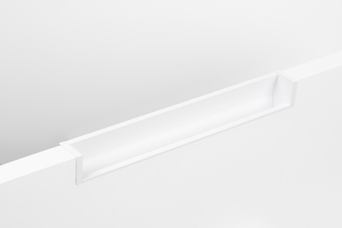 Viefe 04493000LM1 HEXXA-3000mm Profile Aluminum Matte White Handle