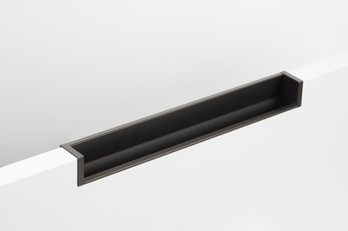 Viefe 04493000LM23 HEXXA-3000mm Profile Aluminum Metal Grey Handle