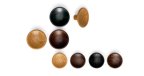 Viefe 0530038W16 DISC - D38 Oak Wood Knob