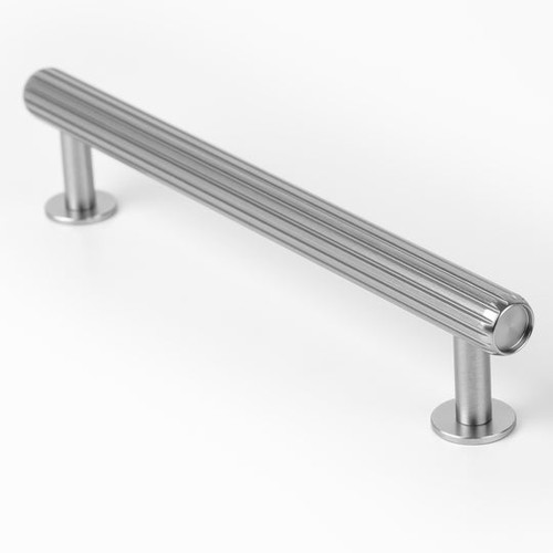 Viefe 0528160L24 RILLE-CC160L190mm Stainless Steel Look Handle Viefe 0528160L24 RILLE-CC160L190mm Stainless Steel Look Handle