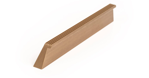 Viefe 0511160L618 RAIL - CC160L180 Brushed Brass Cava Handle Viefe 0511160L618 RAIL - CC160L180 Brushed Brass Cava Handle
