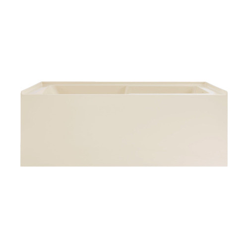 Swiss Madison Voltaire 60" X 32" Right-Hand Drain Alcove Bathtub with Apron in Bisque - SM-AB542BQ