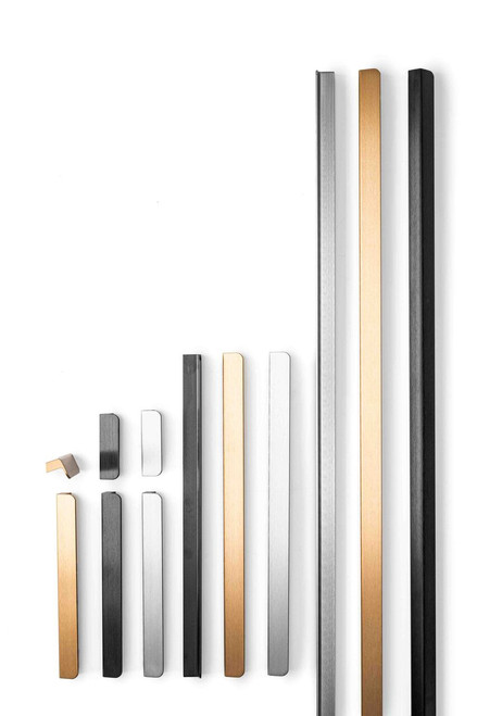 Viefe Flapp - CC1056L1100mm Brushed Black Pull - 06101056L30