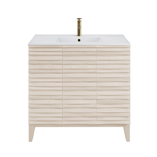 Swiss Madison SM-BV471W Cascade 36" Bathroom Vanity - White With Sink