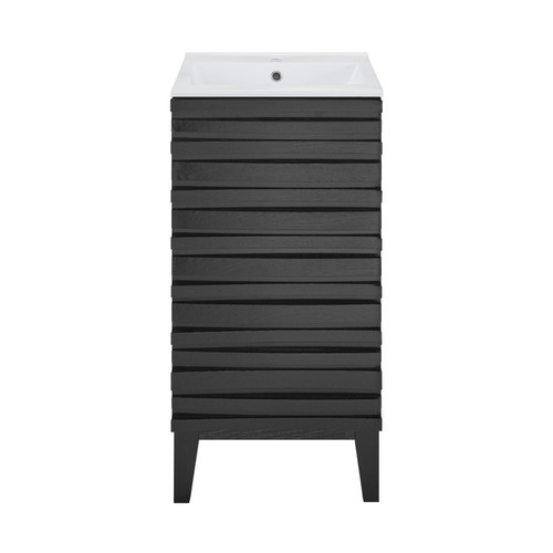 Swiss Madison SM-BV560B Cascade 18" Bathroom Vanity - Black With Sink