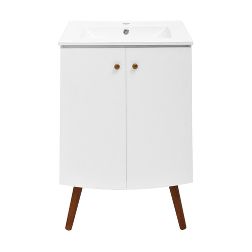 Swiss Madison SM-BV620 Manoir 24" Bathroom Vanity - White With Sink