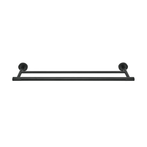 Swiss Madison SM-DTB00MB Avallon 24" Double Towel Bar - Matte Black