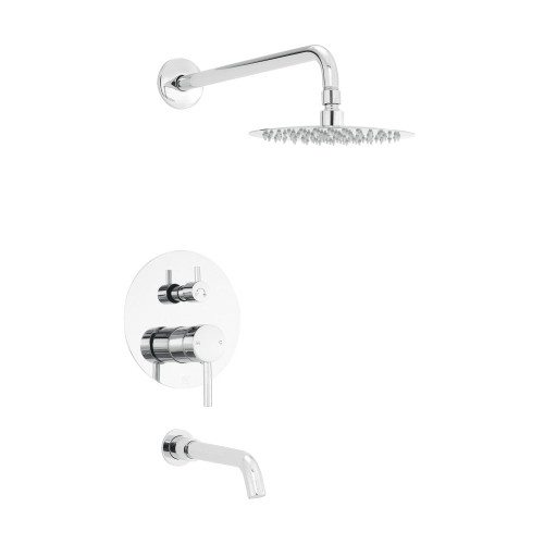 Swiss Madison SM-STF00C Ivy Single-Handle 1-Spray Tub and Shower Faucet - Chrome (Valve Included) Swiss Madison SM-STF00C Ivy Single-Handle 1-Spray Tub and Shower Faucet - Chrome (Valve Included)